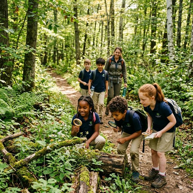 Outdoor nature learning at Fox Club Kodathi Bengaluru